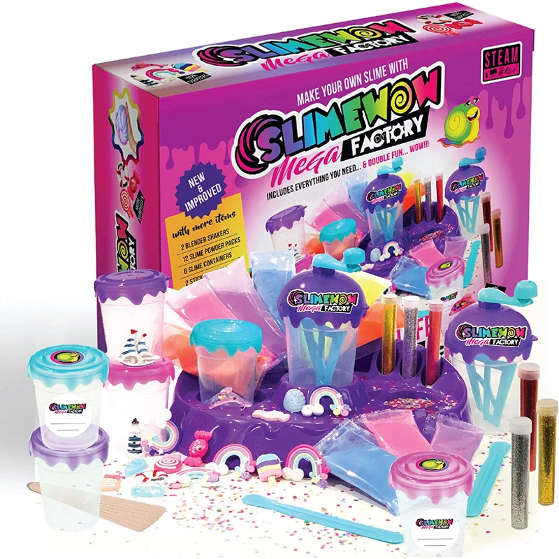 Slime Kit Unicorn DIY Making Fluffy Slime Complete Supplies KIT Including Surprises Art and Crafts at Home
Slime Kit Unicorn DIY Making Fluffy Slime Complete Supplies KIT Including Surprises Art and Crafts at Home
