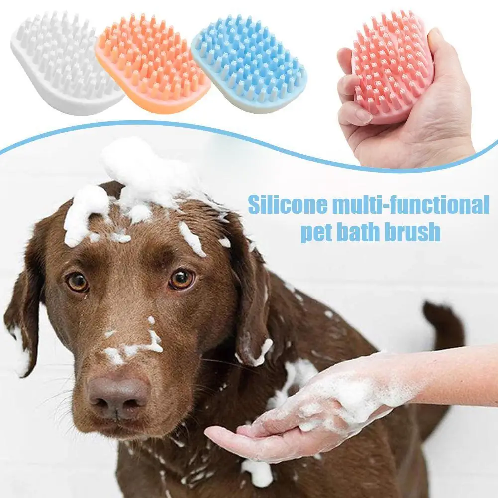 Silicone Pet Bath Brush Dog Cat Soft Cleaning Brush Hair Supplies Cleaning Grooming Comb Puppy Pet Massage Massage Brush Fu T3O2
Silicone Pet Bath Brush Dog Cat Soft Cleaning Brush Hair Supplies Cleaning Grooming Comb Puppy Pet Massage Massage Brush Fu T3O2