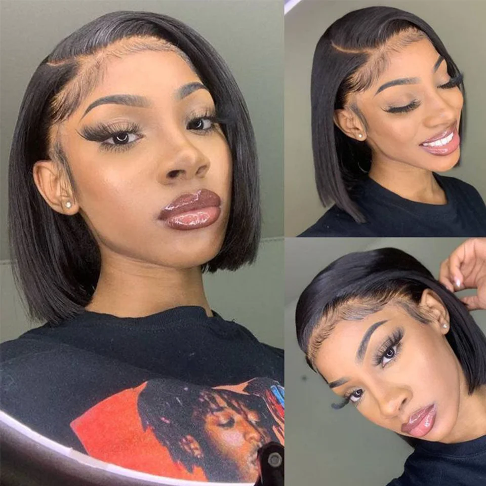 13x4 Short Bob Wigs Lace Front Human Hair Wigs for Women Brazilian Bone Straight Human Hair Wigs HD Transparent Lace Frontal
13x4 Short Bob Wigs Lace Front Human Hair Wigs for Women Brazilian Bone Straight Human Hair Wigs HD Transparent Lace Frontal