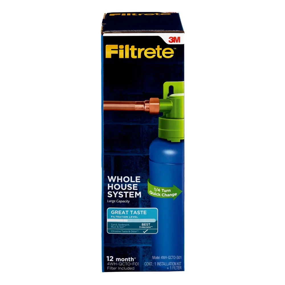 High Performance Whole House Sanitary Quick Change Filter System 4WH-QCTO-S01 Water Purifier Filter Large Capacity Treatment
High Performance Whole House Sanitary Quick Change Filter System 4WH-QCTO-S01 Water Purifier Filter Large Capacity Treatment