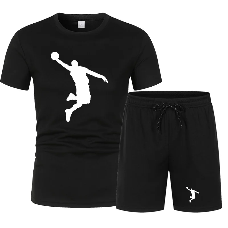 Men's T-shirt and Summer Shorts Set, Mens' and Womens' Fashion Leisure Set, Men's Clothing, Cartoon Animal Pattern Tracksuit Men
Men's T-shirt and Summer Shorts Set, Mens' and Womens' Fashion Leisure Set, Men's Clothing, Cartoon Animal Pattern Tracksuit Men