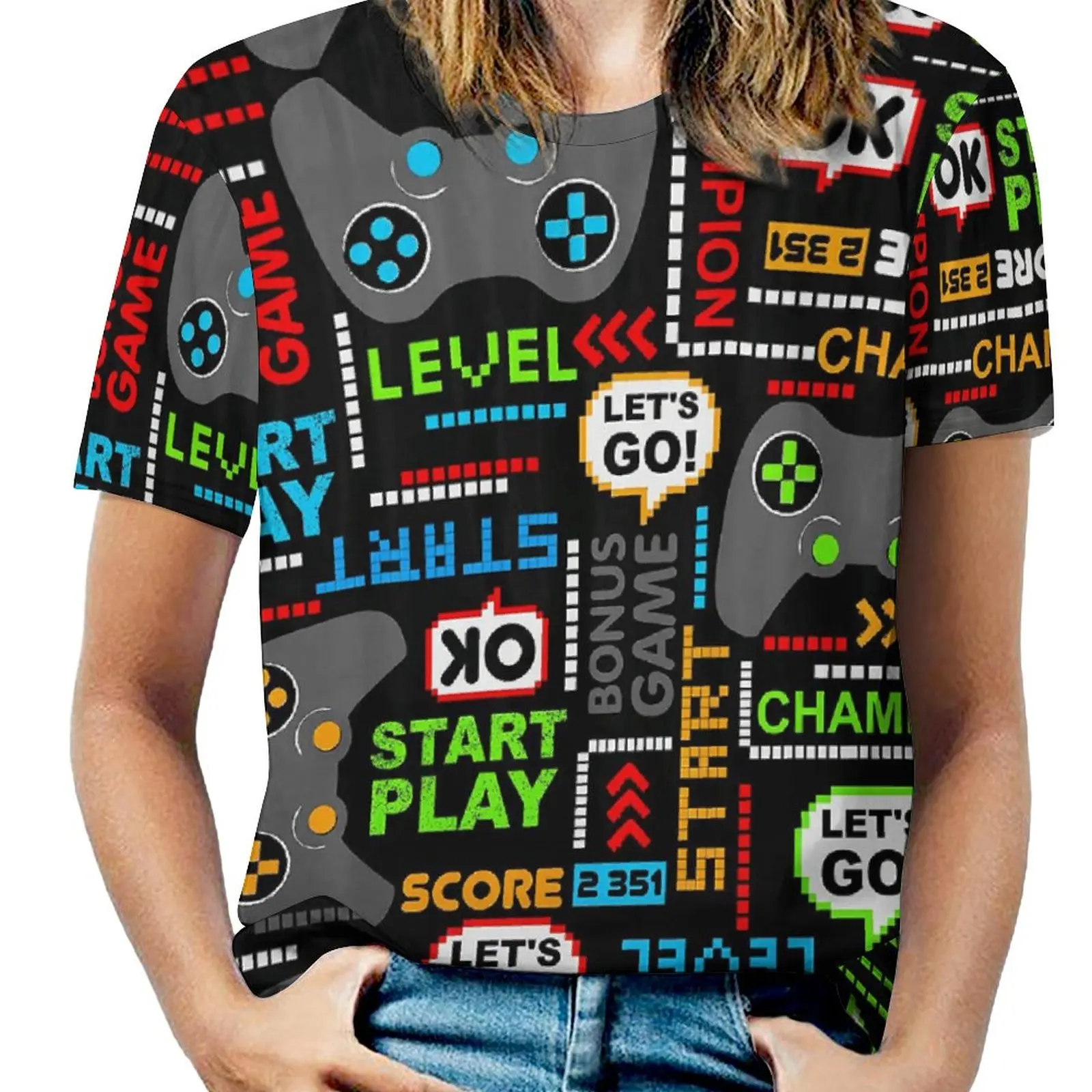 Gamer Game Player for Boys (6) T-shirt Round Neck Sport Novelty Tshirt Funny Leisure USA Size
Gamer Game Player for Boys (6) T-shirt Round Neck Sport Novelty Tshirt Funny Leisure USA Size