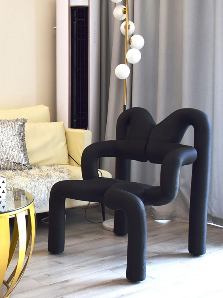 GY Furniture Personal Leisure Spider Chair Designer Armchair Bending Chair Creative Strange Shape Chair
GY Furniture Personal Leisure Spider Chair Designer Armchair Bending Chair Creative Strange Shape Chair