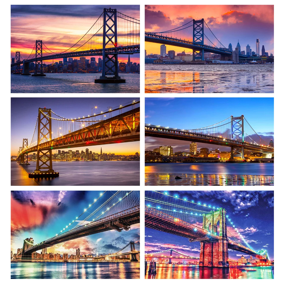 5D Diy Diamond Painting Night Bridge Scenery Embroidery Cross Stitch Kit Seaside Cityscape Mosaic Home Decor FF036
5D Diy Diamond Painting Night Bridge Scenery Embroidery Cross Stitch Kit Seaside Cityscape Mosaic Home Decor FF036