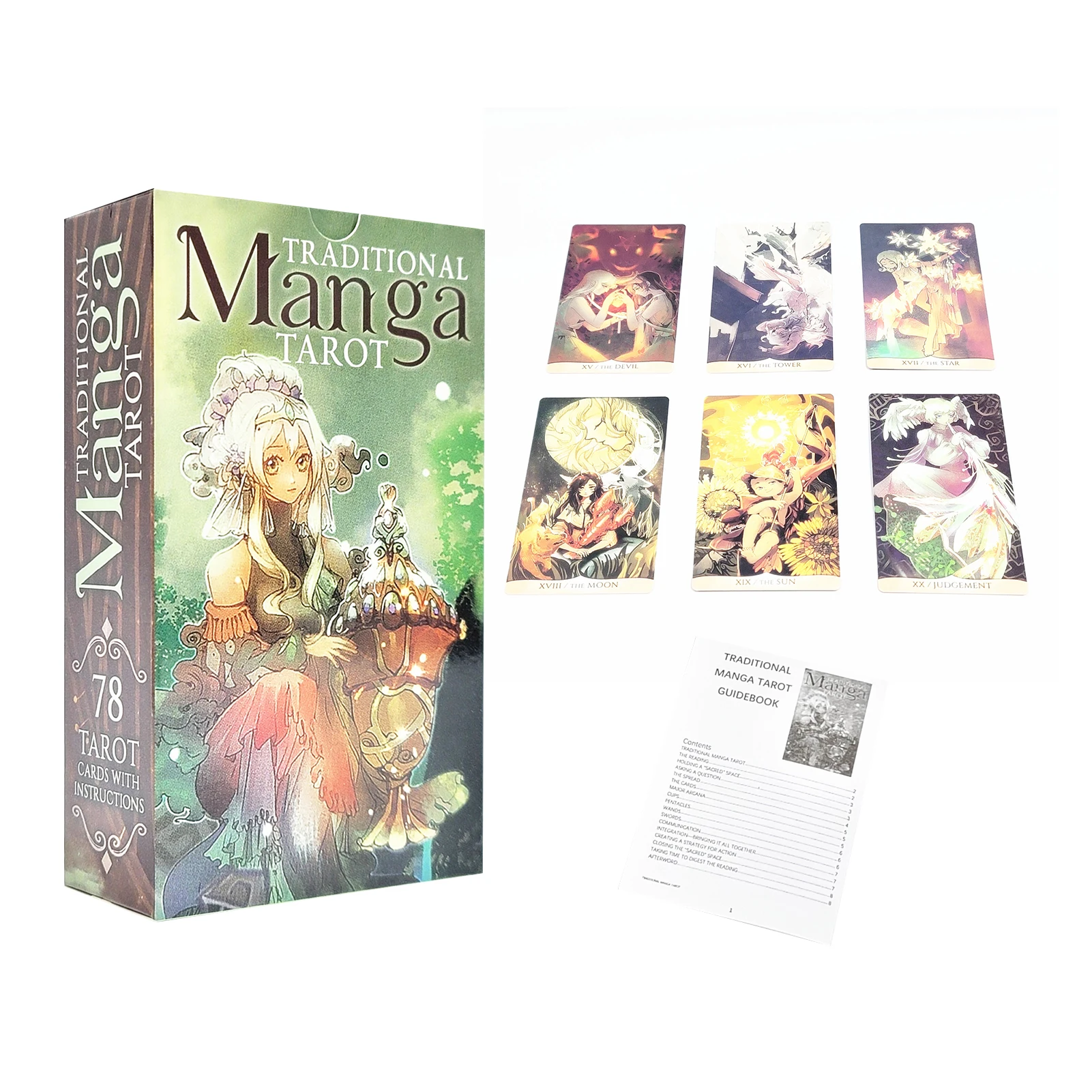 New Traditional Manga Tarot Standard Size English Tarot 78 Tarot Cards Oracles Deck Board Game For Beginners And Experts
New Traditional Manga Tarot Standard Size English Tarot 78 Tarot Cards Oracles Deck Board Game For Beginners And Experts
