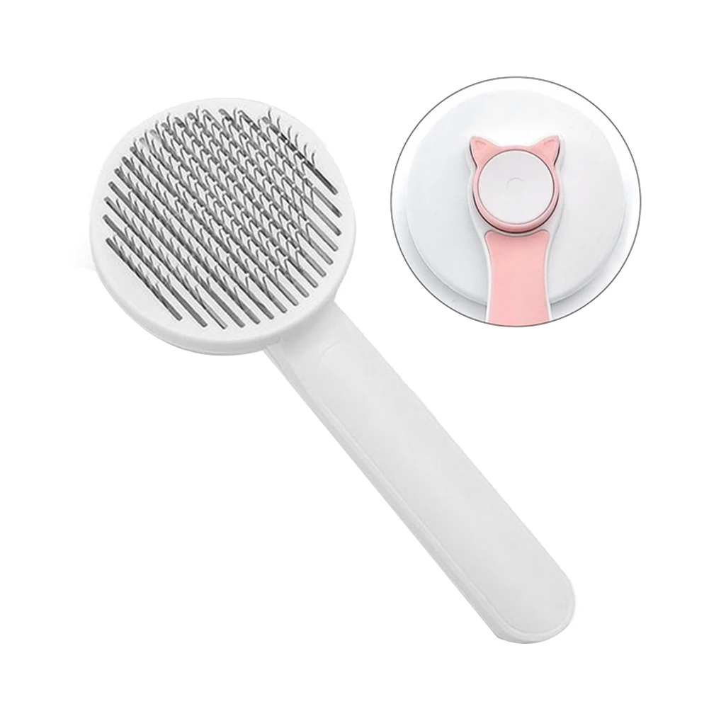 Щетка для домашних животных, расческа для кошек, самоочищающаяся, для груминга, удаления шерсти, массажа собак, розовый цвет
Щетка для домашних животных, расческа для кошек, самоочищающаяся, для груминга, удаления шерсти, массажа собак, розовый цвет