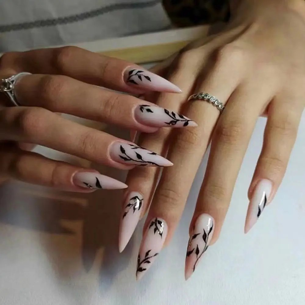 24pcs/Box Detachable Manicure Tool Full Cover Nail Tips Fake Nails Wearable Plum Blossom Stiletto False Nails Almond
24pcs/Box Detachable Manicure Tool Full Cover Nail Tips Fake Nails Wearable Plum Blossom Stiletto False Nails Almond