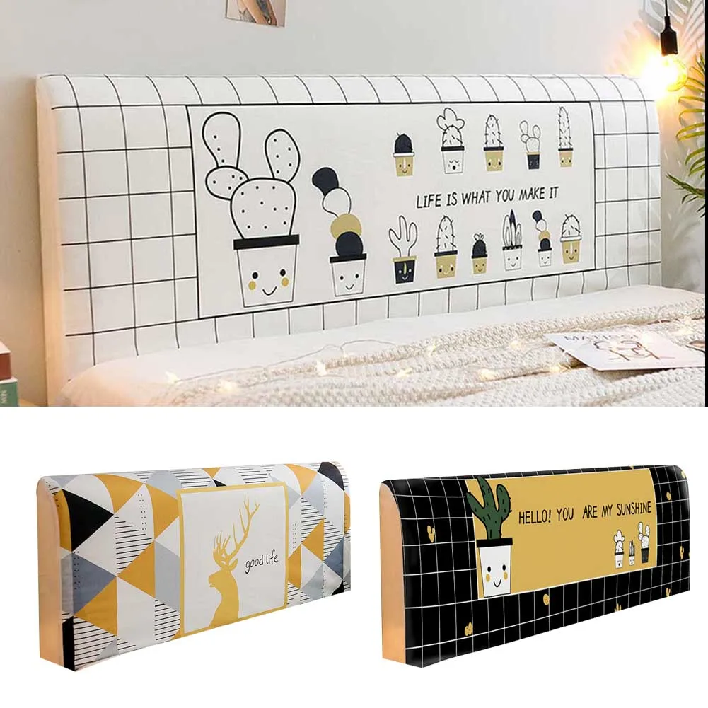 Printed Headboard Cover All-inclusive Bed Head Cover Quilted Head Cover Bed Back Dust Protector Covers Nordic Simple Slipcover
Printed Headboard Cover All-inclusive Bed Head Cover Quilted Head Cover Bed Back Dust Protector Covers Nordic Simple Slipcover