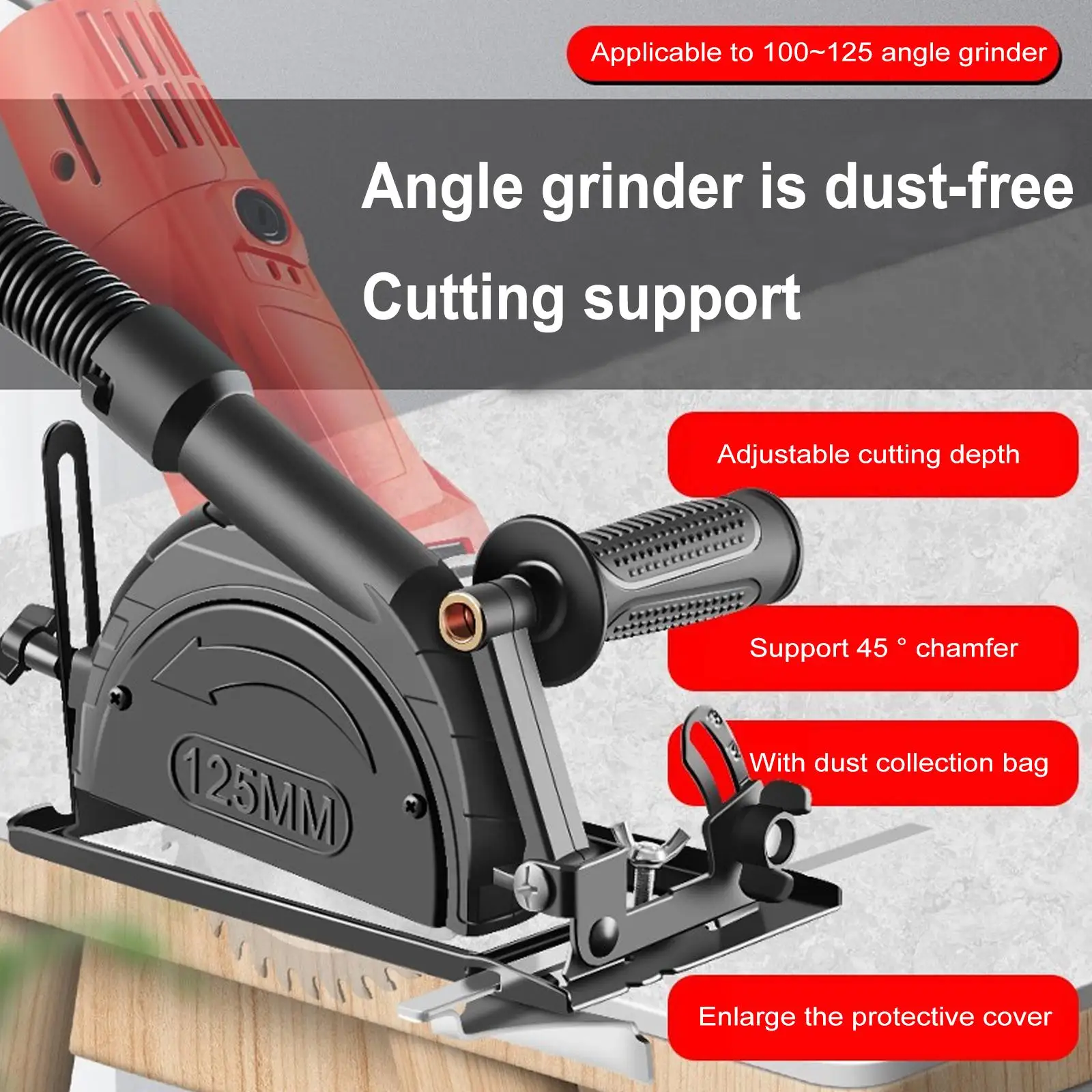Angle Grinder Bracket Hand Angle Grinder Converter To Cutting Machine Table Saw Base With Dust Collection Bag Tools Accessories
Angle Grinder Bracket Hand Angle Grinder Converter To Cutting Machine Table Saw Base With Dust Collection Bag Tools Accessories