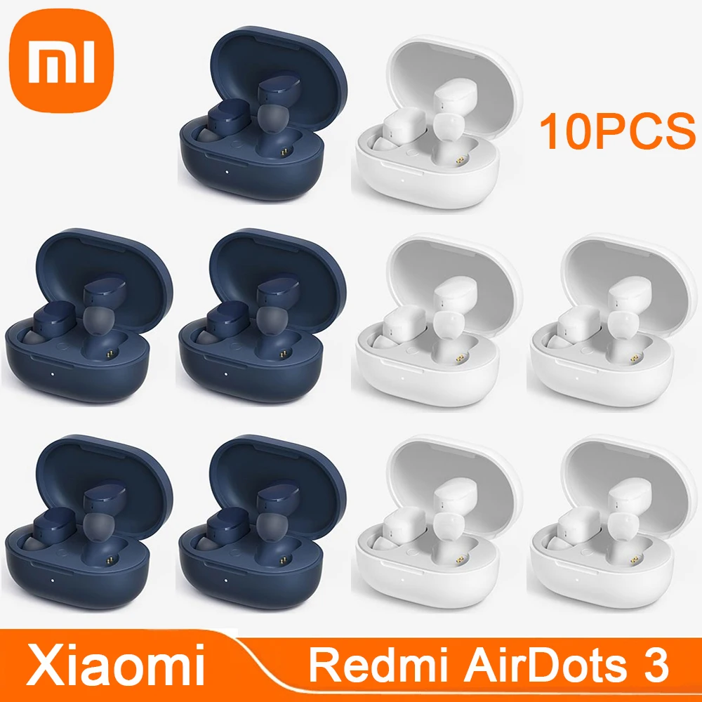 10Pcs Original Xiaomi Redmi Airdots 3 Earbuds Bluetooth Hybrid Vocalism Headset Wireless Stereo Earphones Touch Control With Mic
10Pcs Original Xiaomi Redmi Airdots 3 Earbuds Bluetooth Hybrid Vocalism Headset Wireless Stereo Earphones Touch Control With Mic
