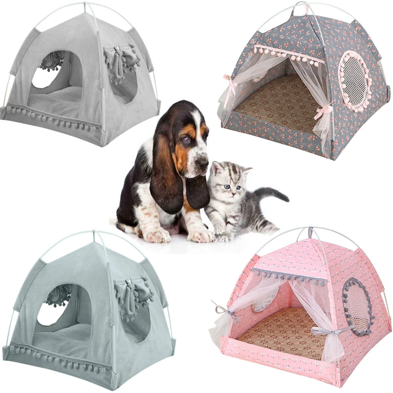 Pet Cat Tent Summer Cave Hut Cat Sleep House For Kitten Puppy Playpen Cage Basket Cat Nesk Kennel Small Dog House Bed Chihuahua
Pet Cat Tent Summer Cave Hut Cat Sleep House For Kitten Puppy Playpen Cage Basket Cat Nesk Kennel Small Dog House Bed Chihuahua