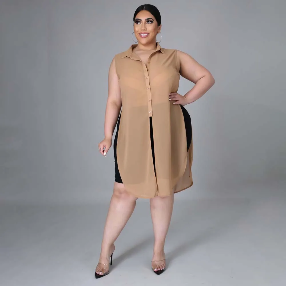 Блузка женская шифоновая однотонная с отложным воротником, на шнуровке 
Блузка женская шифоновая однотонная с отложным воротником, на шнуровке