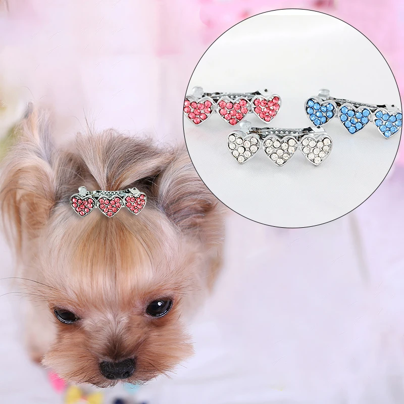 Heart Shaped Dog Hairpin Long Haired Puppy Hair Accessories Grooming Clips Cute Cat Headwear Hair Clips Pet Supplies
Heart Shaped Dog Hairpin Long Haired Puppy Hair Accessories Grooming Clips Cute Cat Headwear Hair Clips Pet Supplies