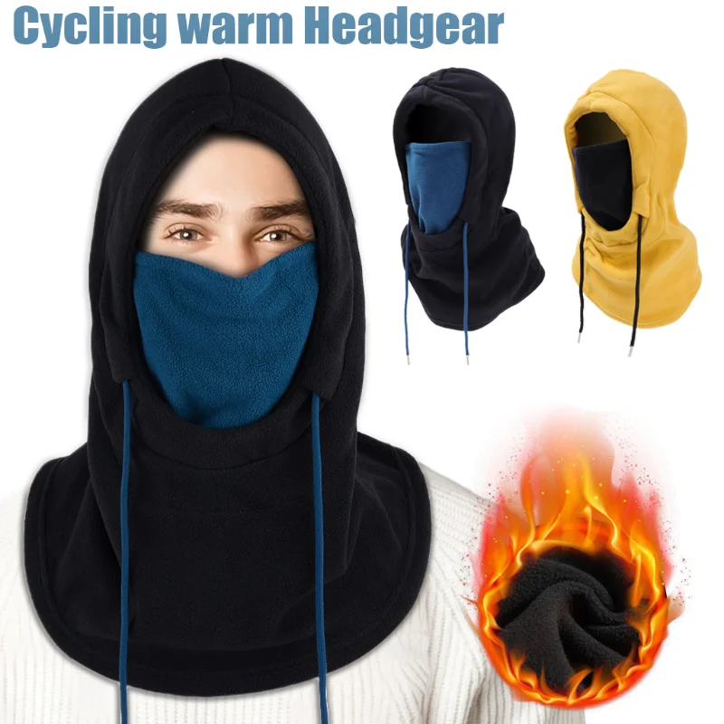 Winter Warmth Hat Motorcycle Balaclavas Cycling Windproof Thickened Polar Fleece Mask Turtleneck Cap Headgear for Men Women
Winter Warmth Hat Motorcycle Balaclavas Cycling Windproof Thickened Polar Fleece Mask Turtleneck Cap Headgear for Men Women