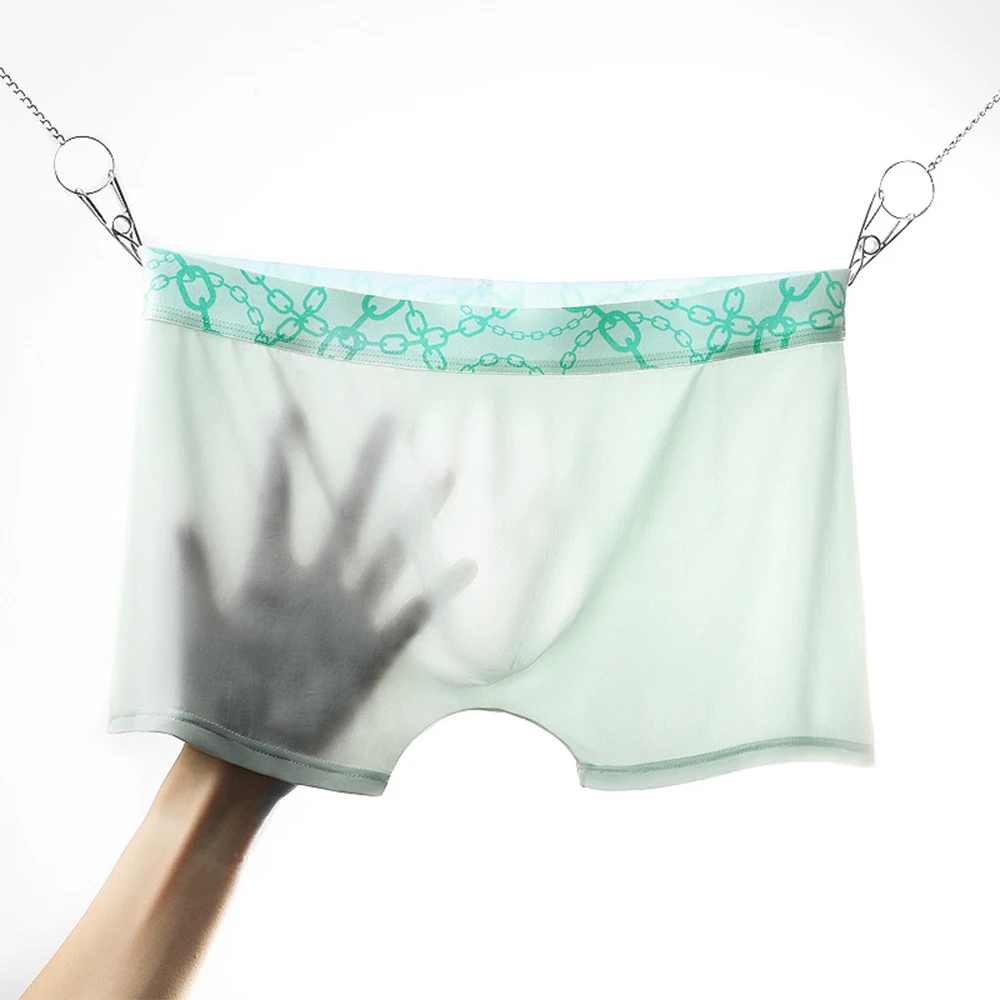 2022 Men Ice Silk Boxer Shorts Sexy Underwear Convex Pouch Underpants New Ultra-Thin Breathable Soft Panties Mid-Waist Boxer
2022 Men Ice Silk Boxer Shorts Sexy Underwear Convex Pouch Underpants New Ultra-Thin Breathable Soft Panties Mid-Waist Boxer