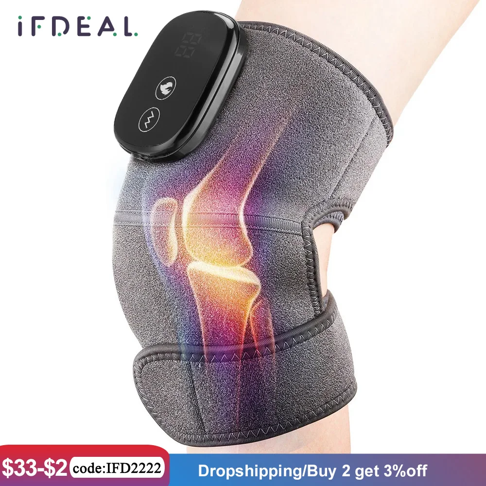 Electric Heating Knee Shoulder Massager Far Infrared Vibration Joint Physiotherapy Elbow Knee Pad Massage Pain Relief HealthCare
Electric Heating Knee Shoulder Massager Far Infrared Vibration Joint Physiotherapy Elbow Knee Pad Massage Pain Relief HealthCare