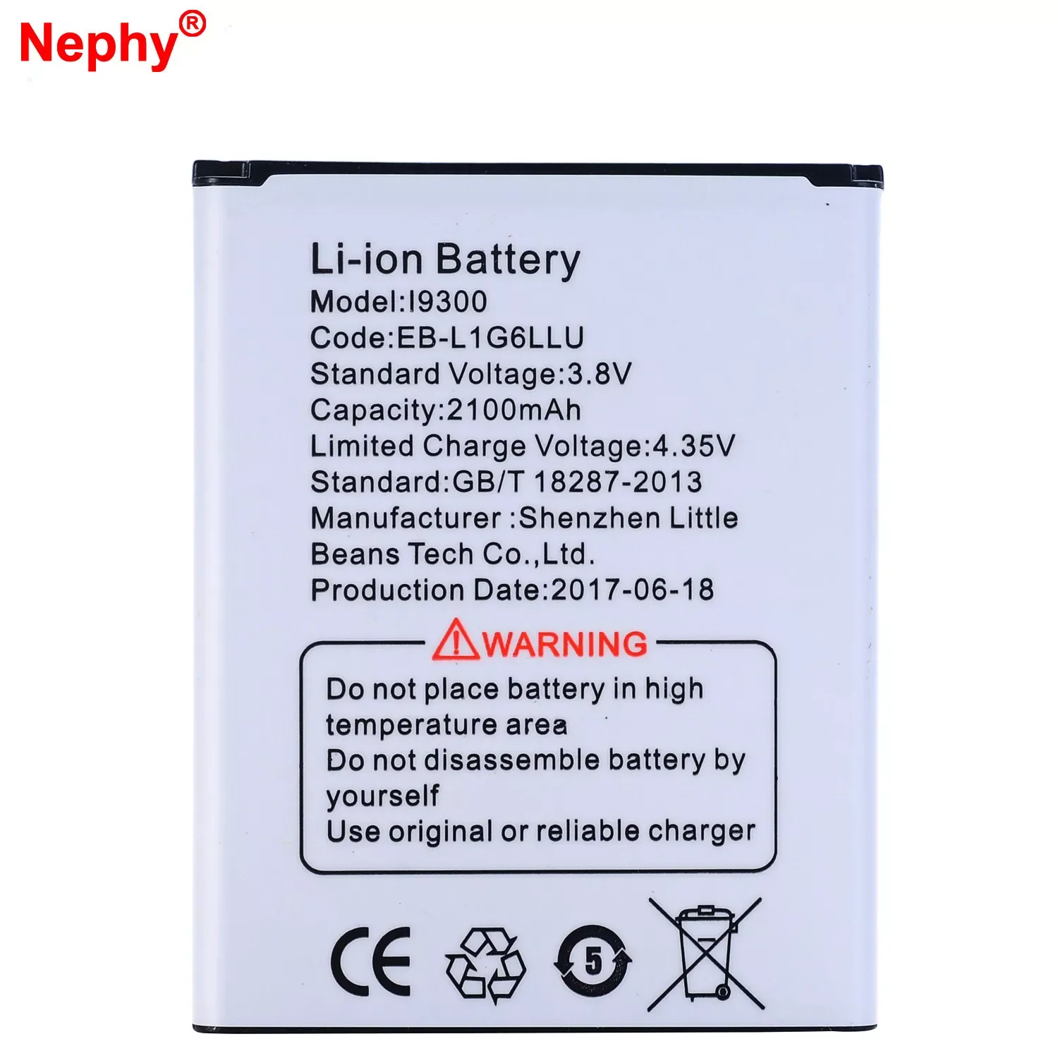 NEW New Nephy Original Battery For Samsung Galaxy SIII S3 i9300 I9301I i9300i Grand Neo i9128 i9128V i9168i i9118 E170k E210 210
NEW New Nephy Original Battery For Samsung Galaxy SIII S3 i9300 I9301I i9300i Grand Neo i9128 i9128V i9168i i9118 E170k E210 210