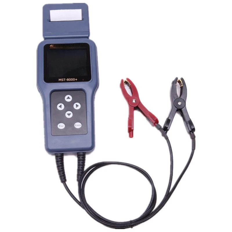 Portable Auto Digital battery tester MST-8000+ with detachable printer for car repair shop 12V and 24V battery system tester
Portable Auto Digital battery tester MST-8000+ with detachable printer for car repair shop 12V and 24V battery system tester