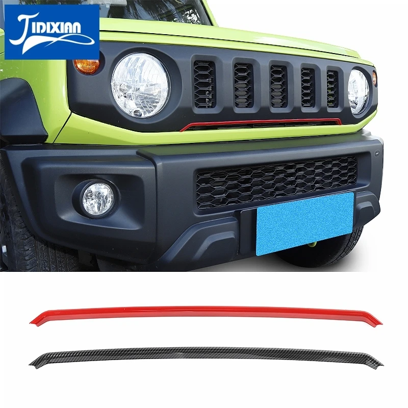 JIDIXIAN Car Front Grille Decoration Strip Trim Cover Stickers for Suzuki Jimny 2019 2020 2021 Exterior Accessories
JIDIXIAN Car Front Grille Decoration Strip Trim Cover Stickers for Suzuki Jimny 2019 2020 2021 Exterior Accessories
