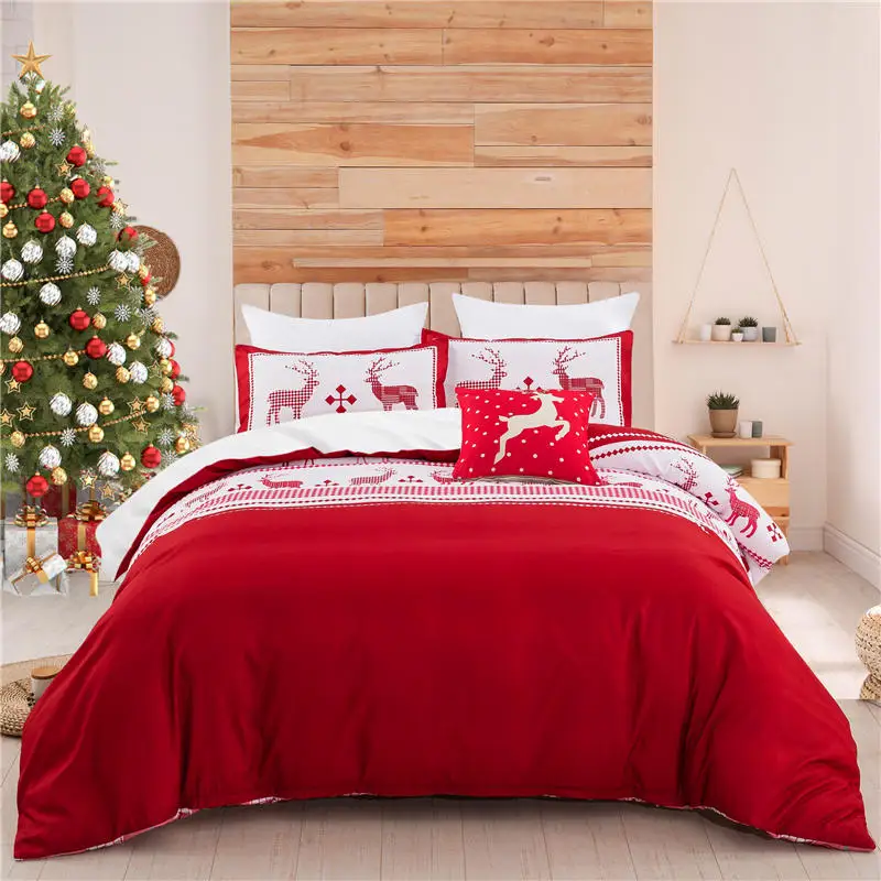 Рождественский Комплект постельного белья, двойной Королевский красный олень Олень, двойной одинарный Рождественский комплект пододеяльника для детей и взрослых, Новогодний подарок
Рождественский Комплект постельного белья, двойной Королевский красный олень Олень, двойной одинарный Рождественский комплект пододеяльника для детей и взрослых, Новогодний подарок