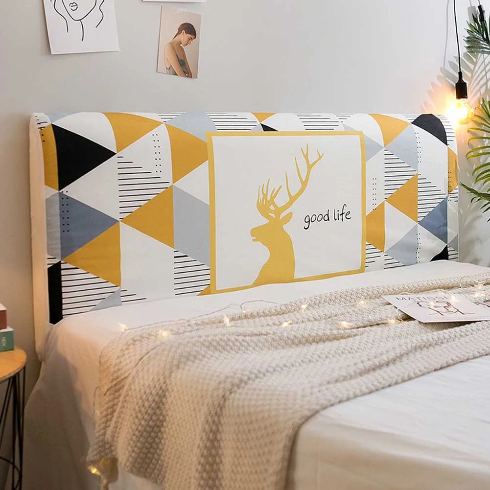 Home Cartoon Print Polyester Elastic All-inclusive Cover Bed Head Back Protection Dust Cover Headboard Cover Home Decoration
Home Cartoon Print Polyester Elastic All-inclusive Cover Bed Head Back Protection Dust Cover Headboard Cover Home Decoration