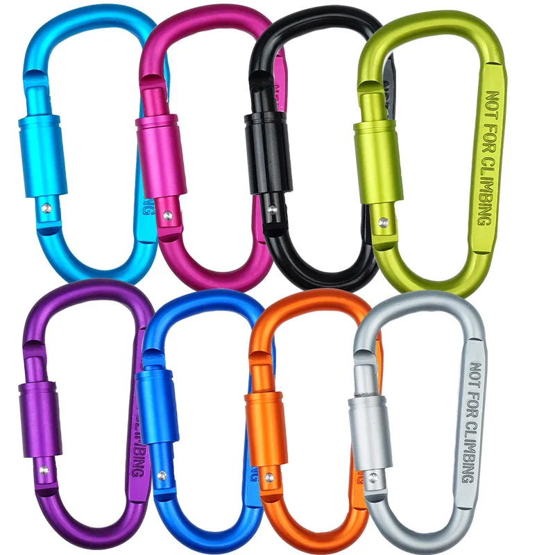 MAIDEZHI With Nut Backpack Key Hook Hiking Camp Outdoor Climbing Equipment D Type Hook Carabiner Aluminum Spring Hook
MAIDEZHI With Nut Backpack Key Hook Hiking Camp Outdoor Climbing Equipment D Type Hook Carabiner Aluminum Spring Hook