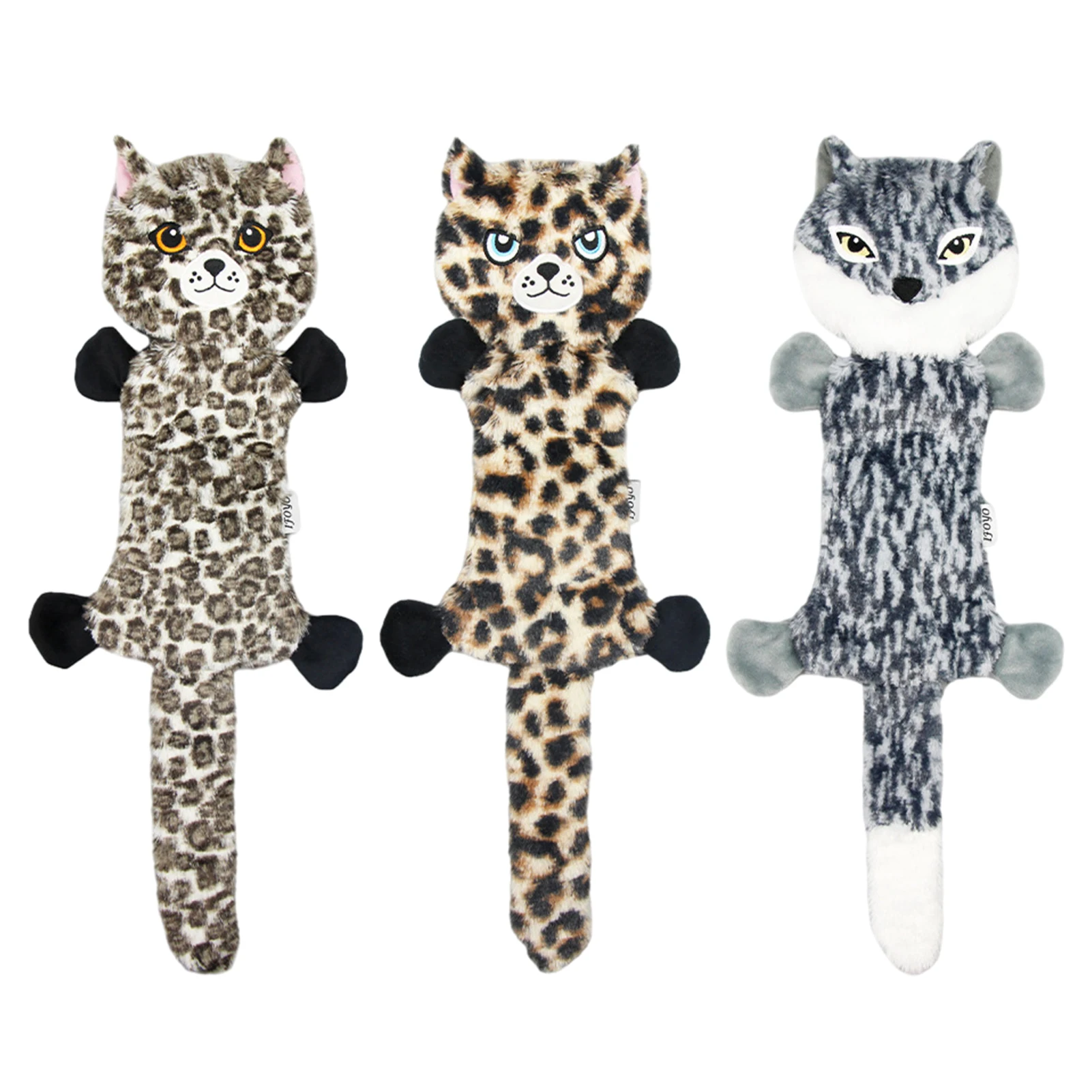 Пищалка игрушки для собак 3 шт. без наполнения плюшевая искусственная прочная интерактивная игрушка для домашних животных для средних и бол... 
Пищалка игрушки для собак 3 шт. без наполнения плюшевая искусственная прочная интерактивная игрушка для домашних животных для средних и бол...