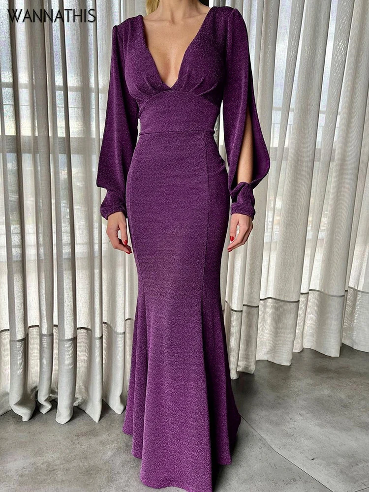 WannaThis Y2K Knit Bright Trumpet Dresses V Neck Sexy Women Hollow Out Lantern Sleeve Fashion Porm Wedding Elegant Autumn Dress
WannaThis Y2K Knit Bright Trumpet Dresses V Neck Sexy Women Hollow Out Lantern Sleeve Fashion Porm Wedding Elegant Autumn Dress