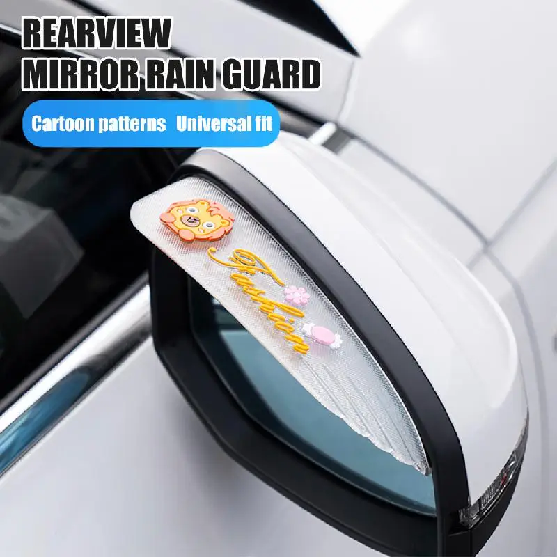 1 Pair Universal Car Rearview Mirror Rain Eyebrow Durable PVC Auto Rearview Side Rain Shield Snow Guard Shade Protector Cover
1 Pair Universal Car Rearview Mirror Rain Eyebrow Durable PVC Auto Rearview Side Rain Shield Snow Guard Shade Protector Cover