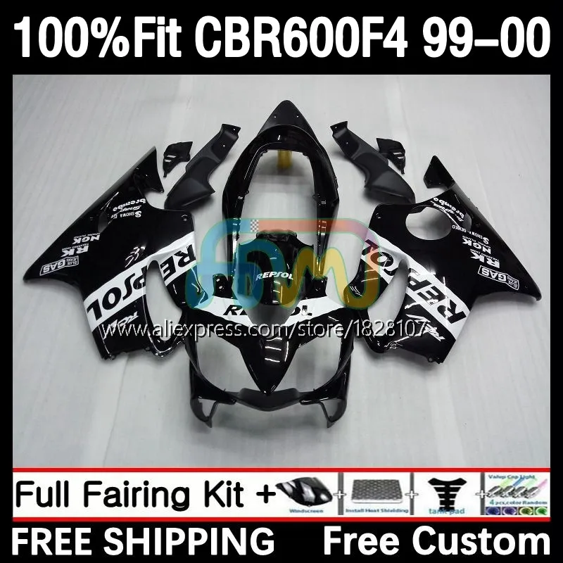 OEM Fairing For HONDA CBR600 F 4 CBR 600 FS 600F4 600CC 17No.93 CBR600 Black Repsol F4 99 00 CBR600F4 1999 2000 Injection Body 
OEM Fairing For HONDA CBR600 F 4 CBR 600 FS 600F4 600CC 17No.93 CBR600 Black Repsol F4 99 00 CBR600F4 1999 2000 Injection Body