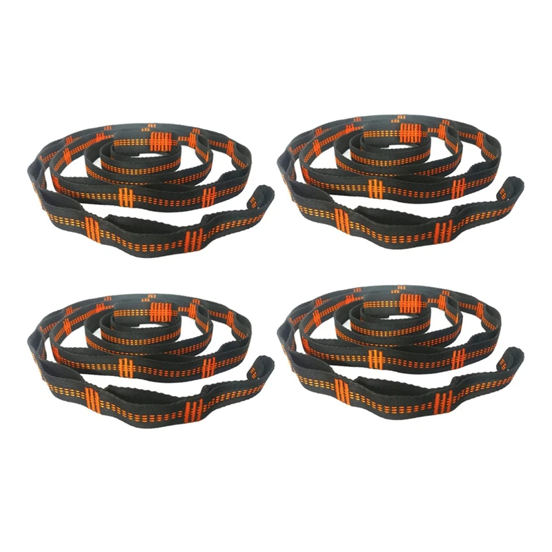 4X Outdoor Hammock Tree Straps Tree Tie Rope High Load-Bearing Nylon Webbing Rock Climbing Flat Belt Cover Orange
4X Outdoor Hammock Tree Straps Tree Tie Rope High Load-Bearing Nylon Webbing Rock Climbing Flat Belt Cover Orange