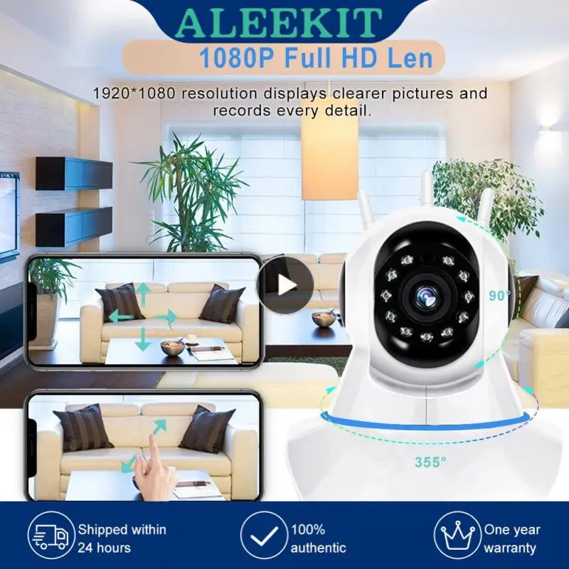 Robot Camera 1.3 Mp Auto Tracking 1080p Wifi Ptz Ip Camera Motion Alert Baby Monitor Cam Surveillance Camera For Ios Android
Robot Camera 1.3 Mp Auto Tracking 1080p Wifi Ptz Ip Camera Motion Alert Baby Monitor Cam Surveillance Camera For Ios Android