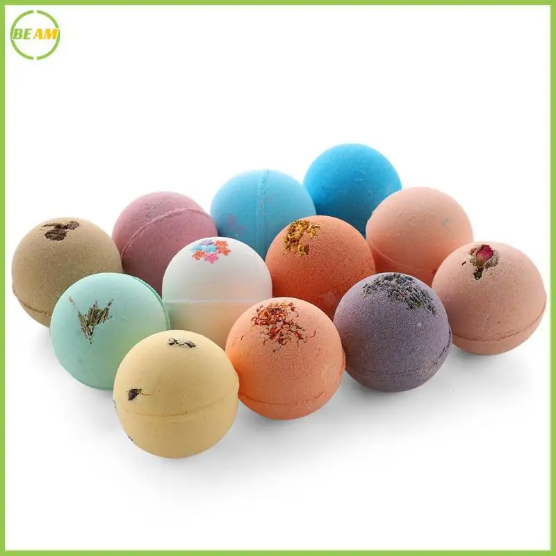 

12pcs/set Petal Soap Handmade Essential Oil Moisturizing Soap Bath Salt Rainbow Soap Bath Bomb Bubble Bath Supplies Bath Salts