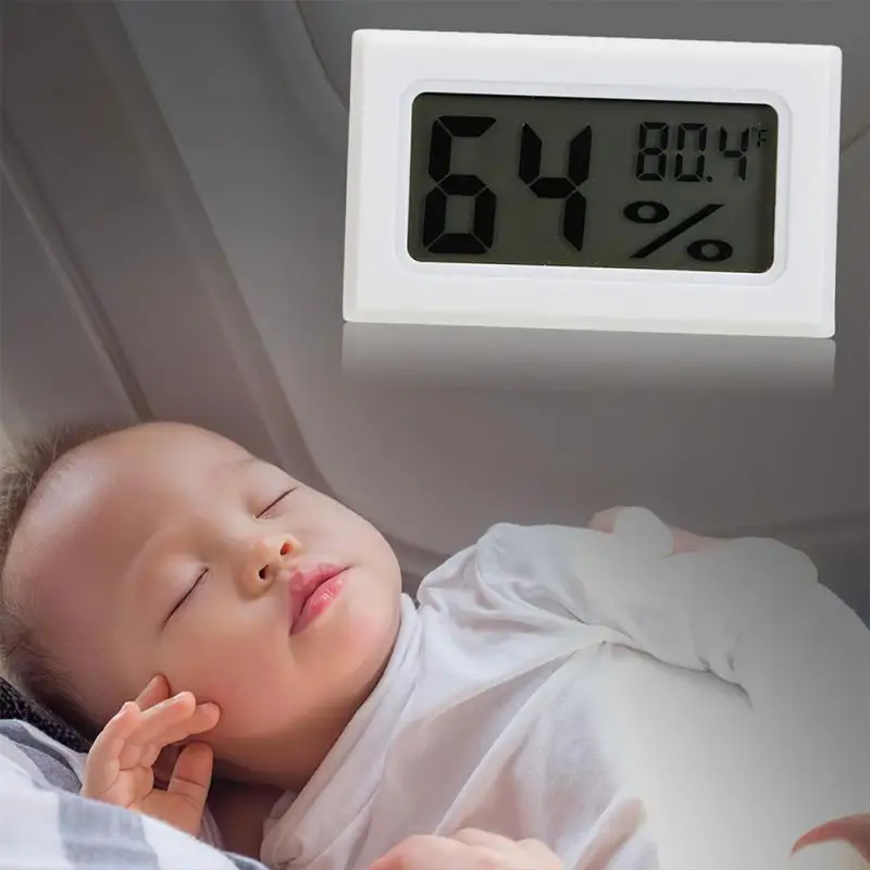 

Hygrometers Thermometers Measuring Tools Indoor Ambient Temperature Sensor Mini Multi-function Humidity Display Tool Simple 1.5v