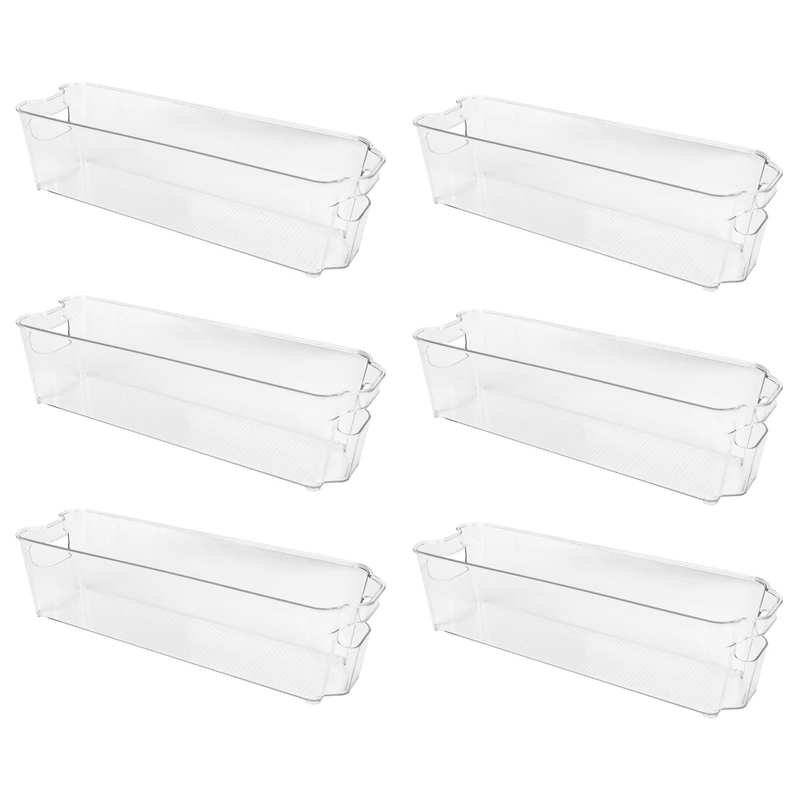Refrigerator Organizer Bins Set Of 6, Food Storage Bins With Handle For Freezer, Cabinets Pantry Organization Storage
Refrigerator Organizer Bins Set Of 6, Food Storage Bins With Handle For Freezer, Cabinets Pantry Organization Storage
