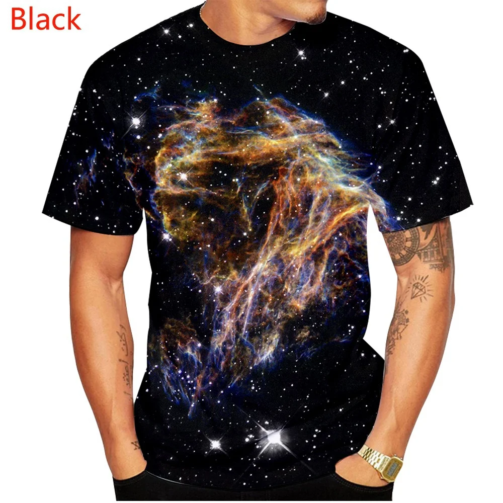 Fashion Men's 3D Printed Starry Sky Sweatshirts Unisex Pullover tee shirts tops 3D short sleeve Summer T-shirts
Fashion Men's 3D Printed Starry Sky Sweatshirts Unisex Pullover tee shirts tops 3D short sleeve Summer T-shirts