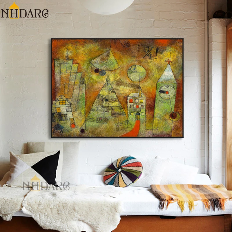 Paul Klee House Town Scenery Canvas Print Painting Poster Vintage Retro Wall Art Pictures Living Room Interior Home Decoration
Paul Klee House Town Scenery Canvas Print Painting Poster Vintage Retro Wall Art Pictures Living Room Interior Home Decoration