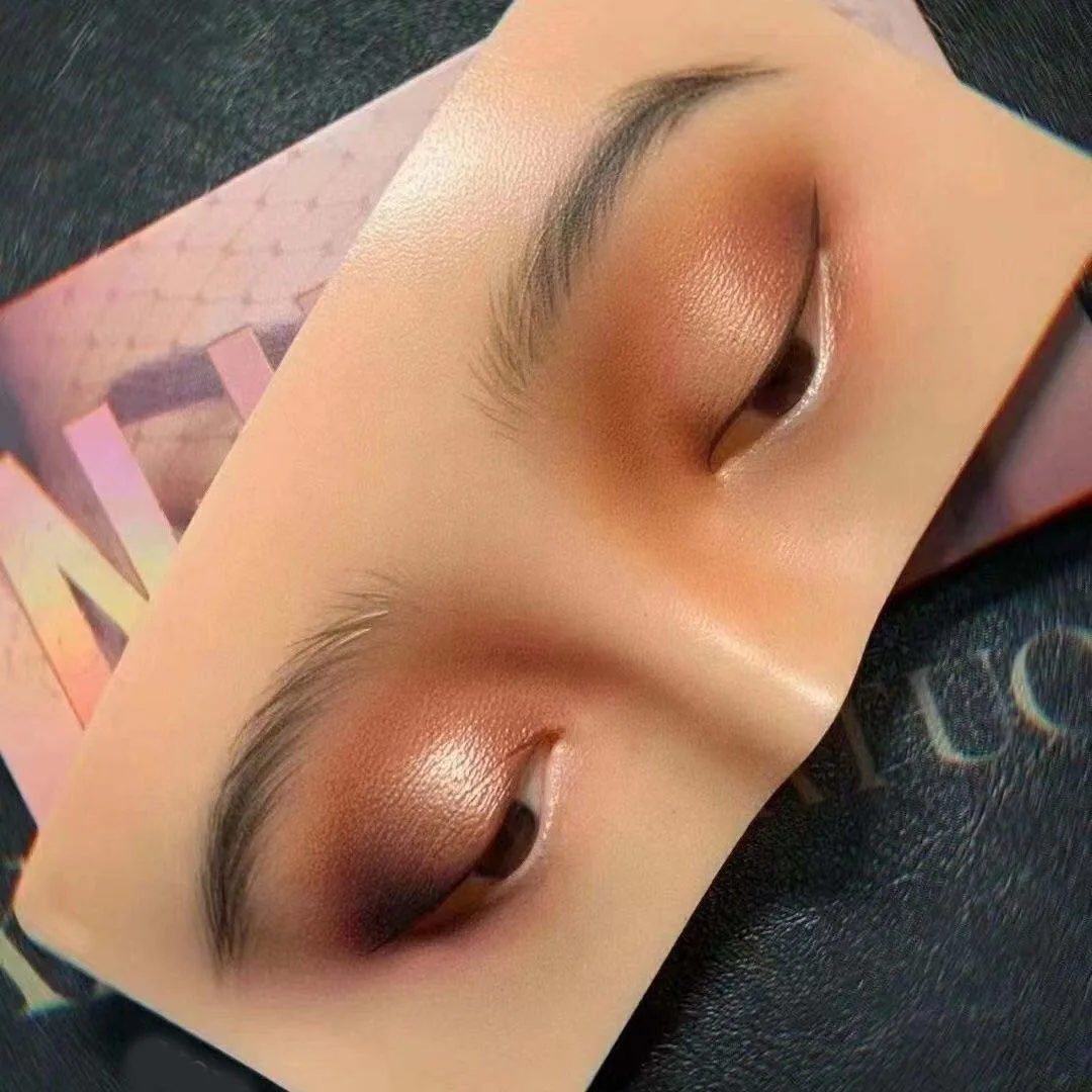 The Perfect Aid to Practicing Makeup Silicone Face Eye Makeup Practice Board Pad Silicone Bionic Skin for Make Up Face Eyelash
The Perfect Aid to Practicing Makeup Silicone Face Eye Makeup Practice Board Pad Silicone Bionic Skin for Make Up Face Eyelash