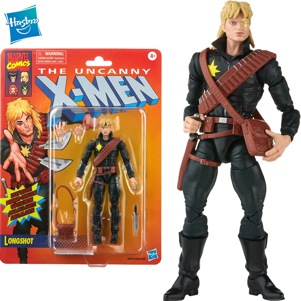 Original Hasbro Marvel Legends Series Classic Longshot 6-Inch 4 accessories Action Figure Collection Model F3977
Original Hasbro Marvel Legends Series Classic Longshot 6-Inch 4 accessories Action Figure Collection Model F3977