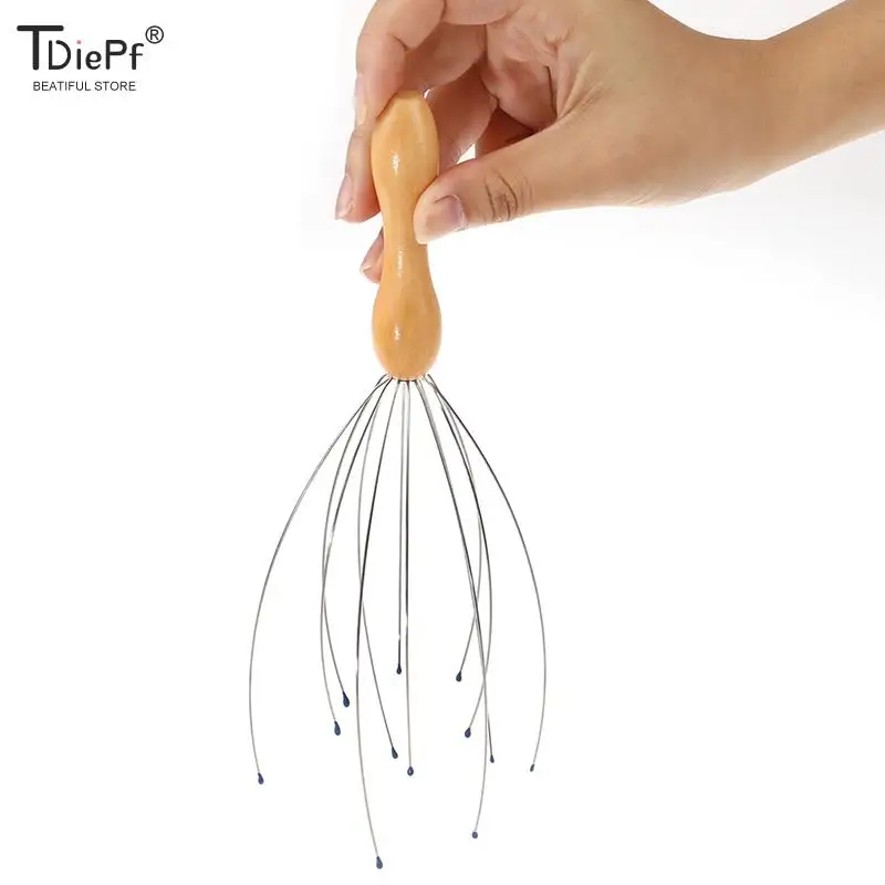1pcs Octopus Head Massager Scalp Relaxation Relief Body Massager Remove Muscle Tension Tiredness Metal Head Massager Instrument
1pcs Octopus Head Massager Scalp Relaxation Relief Body Massager Remove Muscle Tension Tiredness Metal Head Massager Instrument