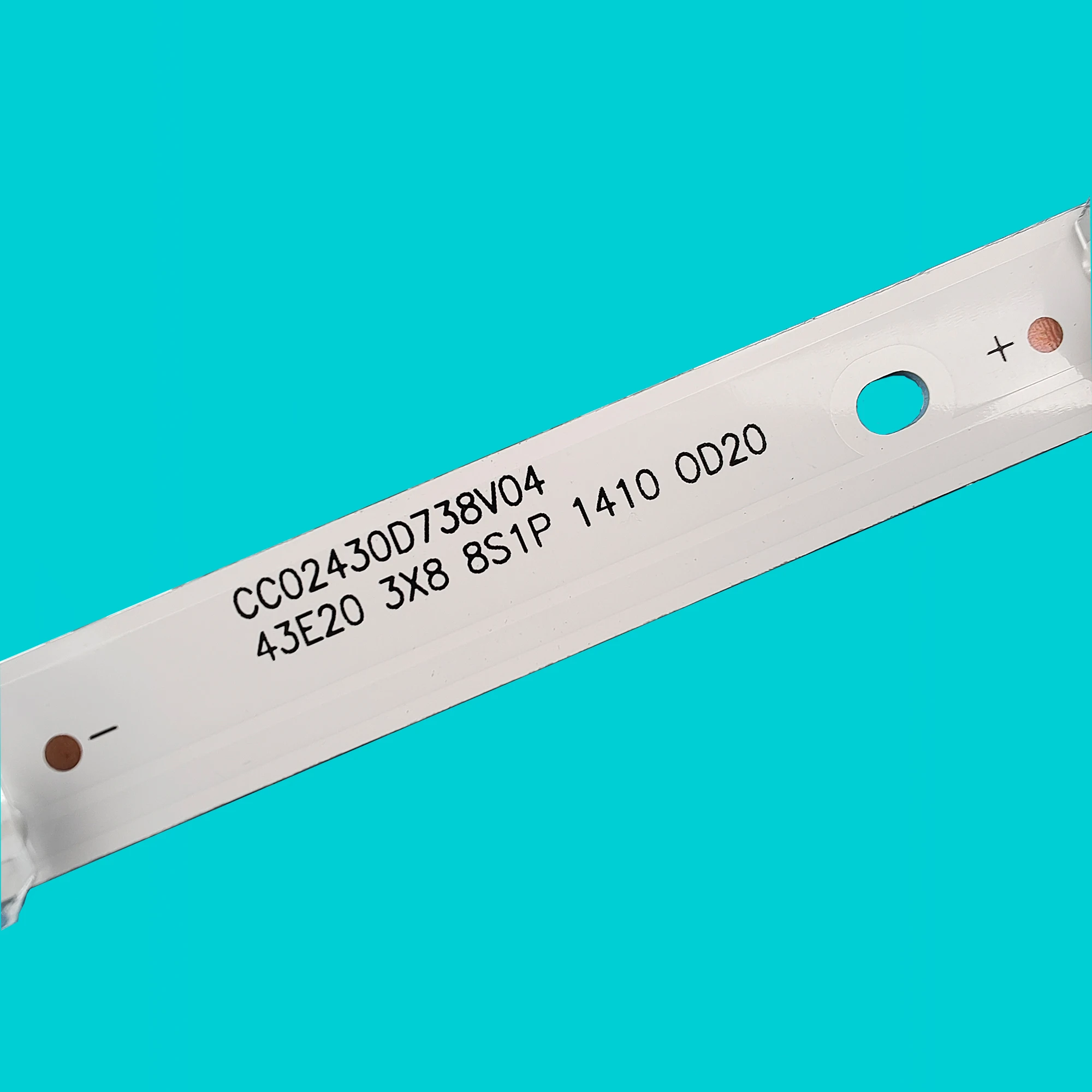 Светодиодная лента подсветки для телевизоров 738 мм
Светодиодная лента подсветки для телевизоров 738 мм