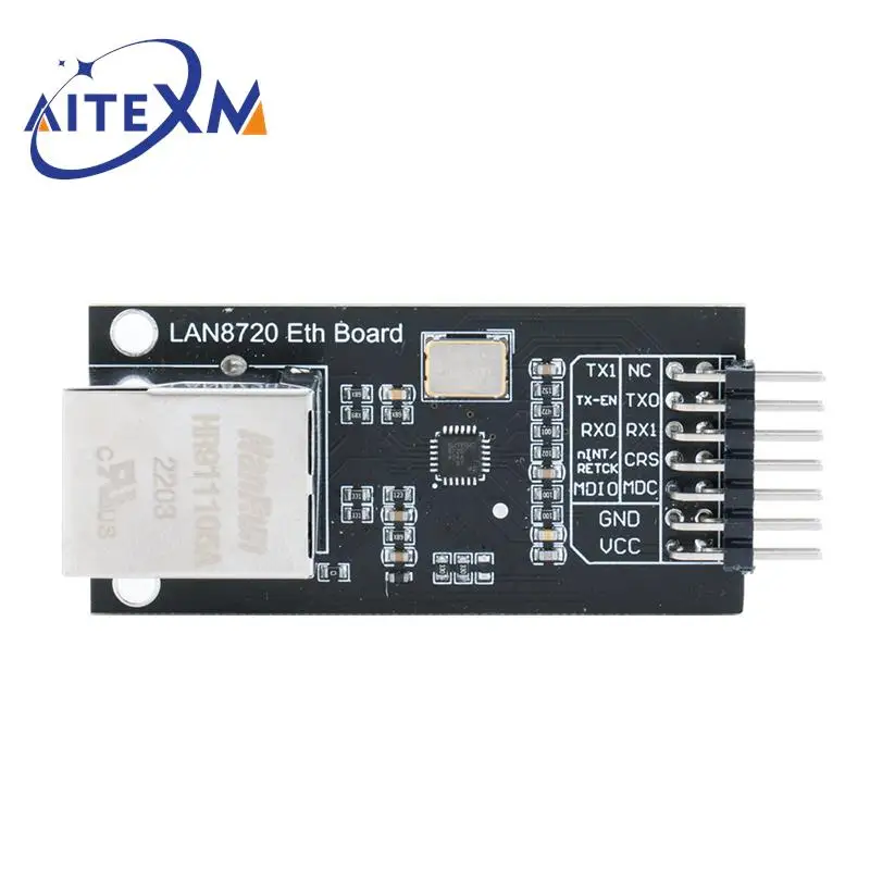 1PCS Smart Electronics LAN8720 Module Network Module Ethernet transceiver RMII interface development board for Arduino
1PCS Smart Electronics LAN8720 Module Network Module Ethernet transceiver RMII interface development board for Arduino