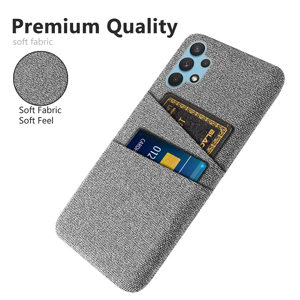 For Samsung Galaxy A32 4G 6.4 inch Dual Card Fabric Cloth Luxury Cover For Samsung A32 4G For Samsung A32 Case 4G Phone Case
For Samsung Galaxy A32 4G 6.4 inch Dual Card Fabric Cloth Luxury Cover For Samsung A32 4G For Samsung A32 Case 4G Phone Case
