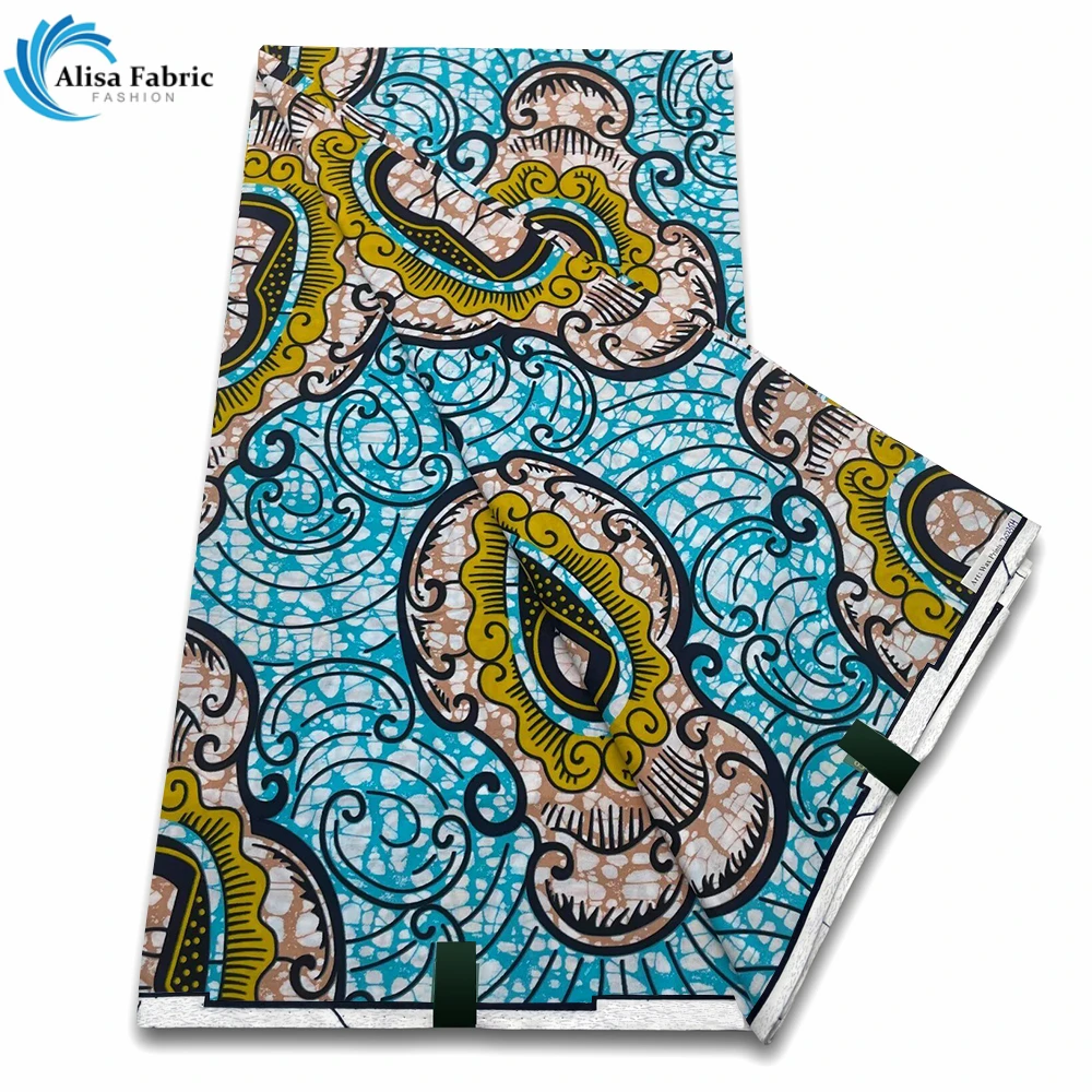 Super Fabric 100% Original Ankara Wax Fabric African Wax Fabric Block Print Batik Dutch Fabric 6yards For Wedding Party VL-45
Super Fabric 100% Original Ankara Wax Fabric African Wax Fabric Block Print Batik Dutch Fabric 6yards For Wedding Party VL-45