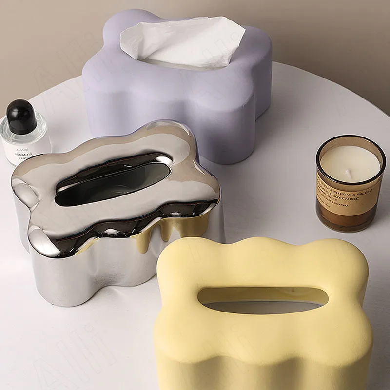 European Ceramic Tissue Box Living Room Desktop Sense of Design Paper Boxes Office Creative Tissues Organizer Home Decoration
European Ceramic Tissue Box Living Room Desktop Sense of Design Paper Boxes Office Creative Tissues Organizer Home Decoration