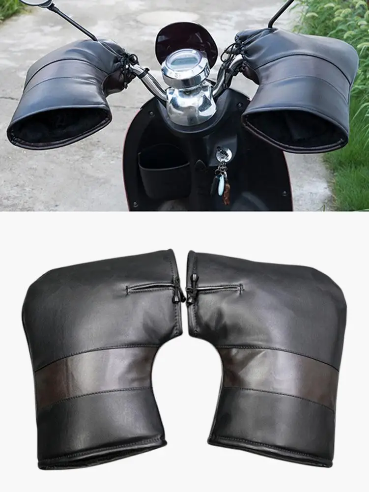 1 Pair Motorcycle Warm Handlebar Gloves Waterproof Thickened Motorcycle Grip Cover Cycling Winter Hands Warmer Gloves 
1 Pair Motorcycle Warm Handlebar Gloves Waterproof Thickened Motorcycle Grip Cover Cycling Winter Hands Warmer Gloves