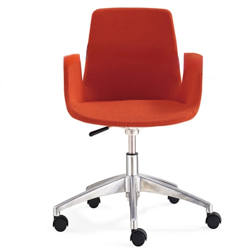 Modern Design Rotating Red Fabric Office Computer Chair, Standard Level 3 Gas Lift
Modern Design Rotating Red Fabric Office Computer Chair, Standard Level 3 Gas Lift