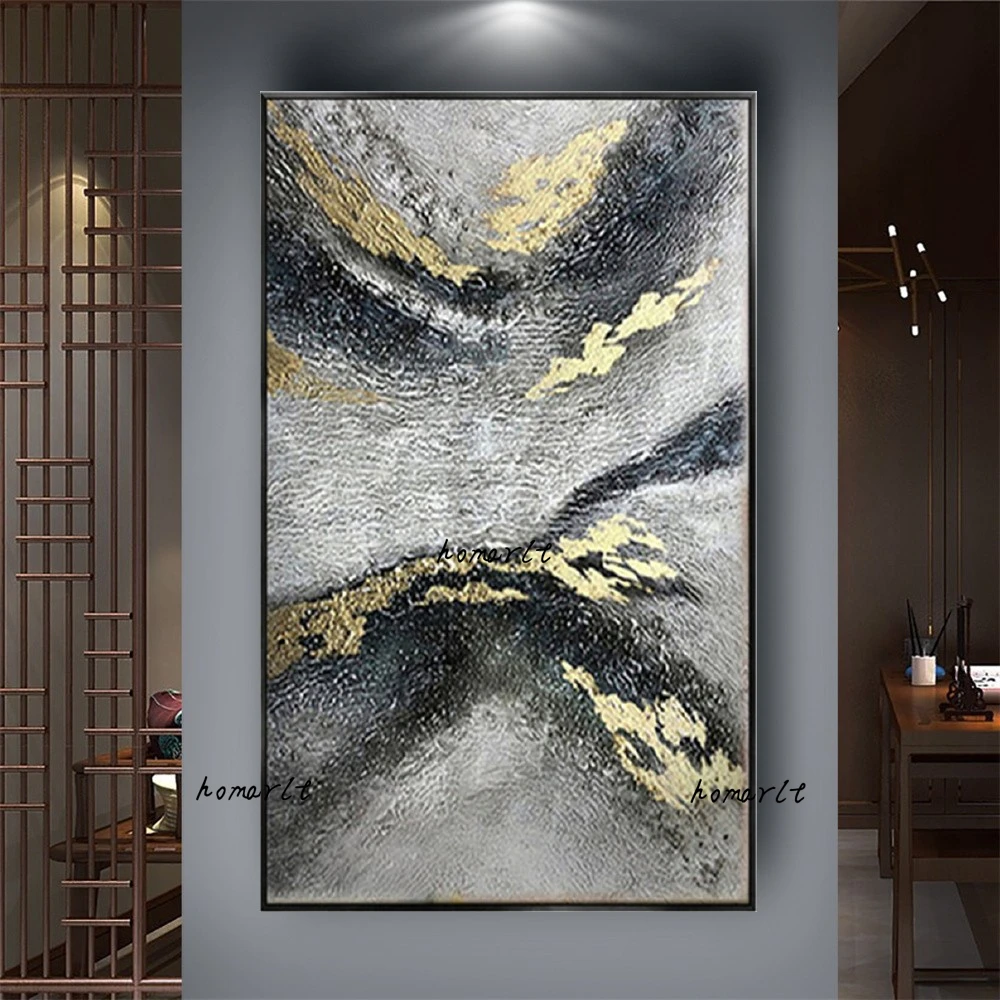 Nordic Home Wall Decor Art Pictures Modern Abstract Golden Foil Mural Handmade Canvas Oil Paintings Decor Living Room Entrance
Nordic Home Wall Decor Art Pictures Modern Abstract Golden Foil Mural Handmade Canvas Oil Paintings Decor Living Room Entrance