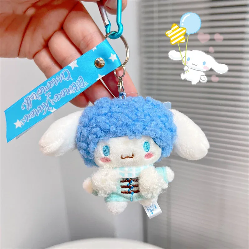 Sanrio Cinnamoroll Keychain Anime Student Beauty Exploding Head Plush Doll Ornaments Backpack Pendant Decoration Toy Girls
Sanrio Cinnamoroll Keychain Anime Student Beauty Exploding Head Plush Doll Ornaments Backpack Pendant Decoration Toy Girls