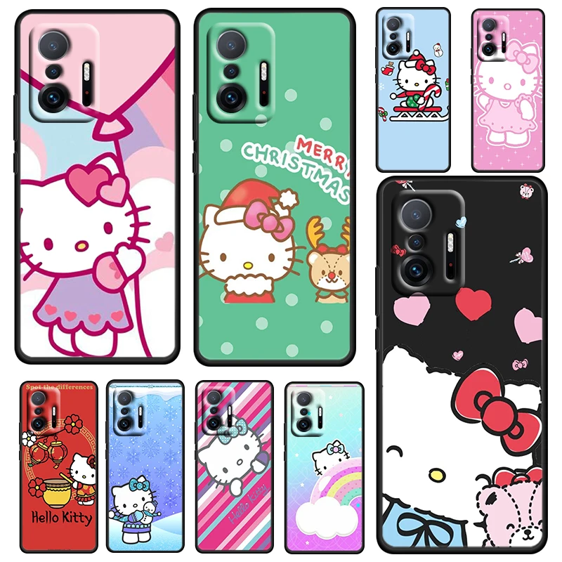Girl Cute HelloKitty Anime For Xiaomi Mi 12 12X 11 11T 10T 10 Ultra Pro Lite 5G Soft Silicone Black Phone Case Fundas Coque Capa
Girl Cute HelloKitty Anime For Xiaomi Mi 12 12X 11 11T 10T 10 Ultra Pro Lite 5G Soft Silicone Black Phone Case Fundas Coque Capa